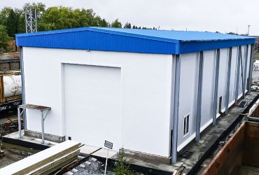 Производство окрасочных камер уличной установки